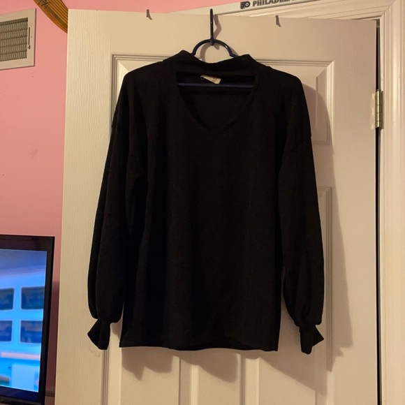 Sweaters - Women’s cutout top